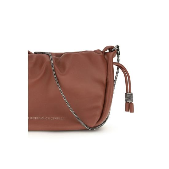 26SS 브루넬로 쿠치넬리 숄더백 BRMBGPD2667C4182BB BROWN - BRUNELLO CUCINELLI