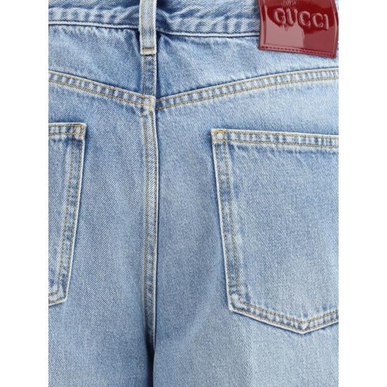  구찌 데님 팬츠 GU816971XDC7S4009BB FBB 463 BLUE - GUCCI