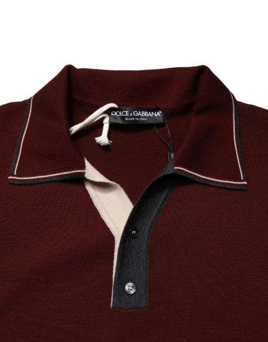  돌체앤가바나 탑 TSH91805 MAROON - DOLCE & GABBANA