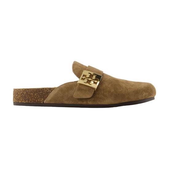 25FW 토리버치 뮬/슬리퍼 CONFIG TORS24003 BROWN - TORY BURCH