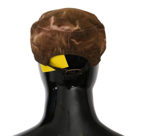  커스텀네셔널 모자 HAT20002 BROWN - COSTUME NATIONAL