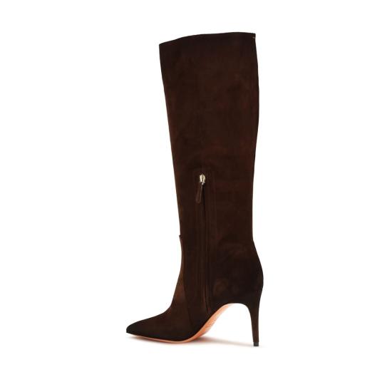 26FW 산토니 힐/펌프스 SAWSID71836HI2SAEAS26BB BROWN - SANTONI