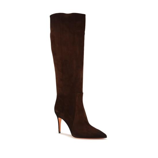 26FW 산토니 힐/펌프스 SAWSID71836HI2SAEAS26BB BROWN - SANTONI