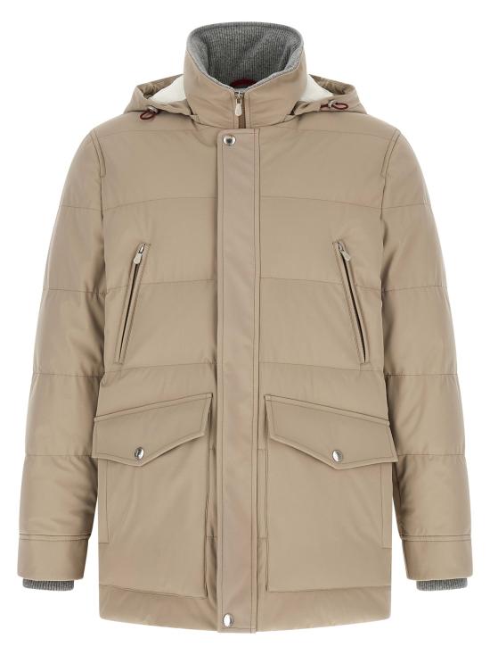 26FW 브루넬로 쿠치넬리 패딩 BR337510BM BEIGE
