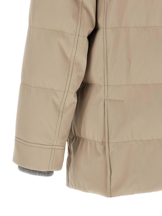 26FW 브루넬로 쿠치넬리 패딩 BR337510BM BEIGE - BRUNELLO CUCINELLI