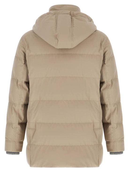 26FW 브루넬로 쿠치넬리 패딩 BR337510BM BEIGE - BRUNELLO CUCINELLI