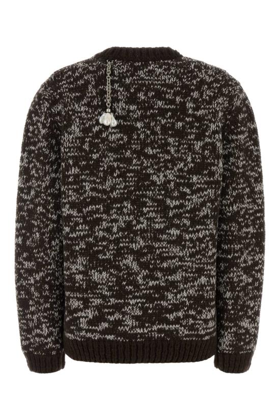 25FW 프라다 스웨터 P24U2FSOOO18HH F056L BROWN - PRADA