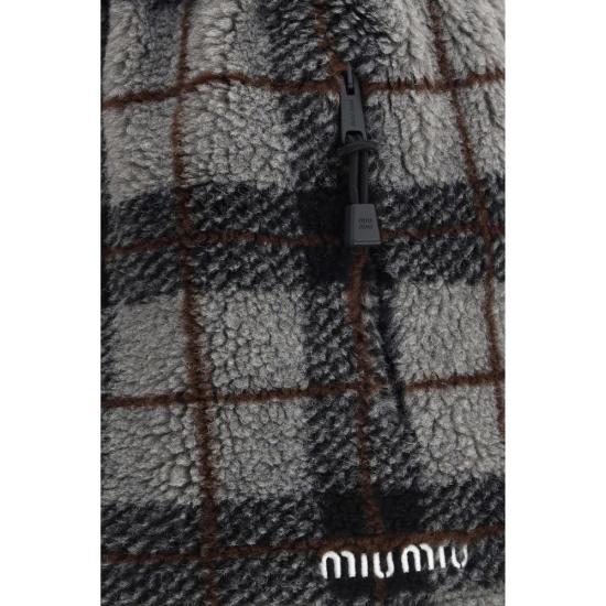 26SS 미우미우 숏팬츠 MIMG2518SOOO18ZQF0BD9BB GRAY - MIU MIU