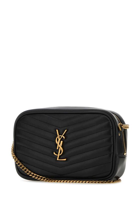  생로랑 퀼티드 레더 루 미니백 748849DV707 1000 BLACK - SAINT LAURENT