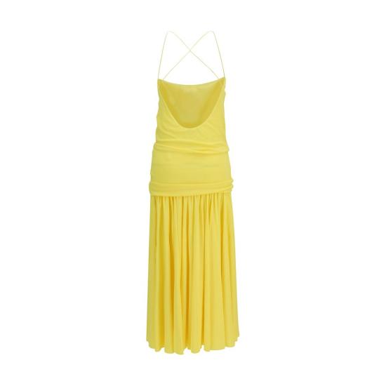 26SS 자크뮈스 원피스 JADRW00792AJ00253250BB YELLOW - JACQUEMUS
