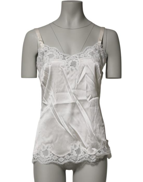  돌체앤가바나 민소매 티셔츠 BIK1463 WHITE - DOLCE & GABBANA