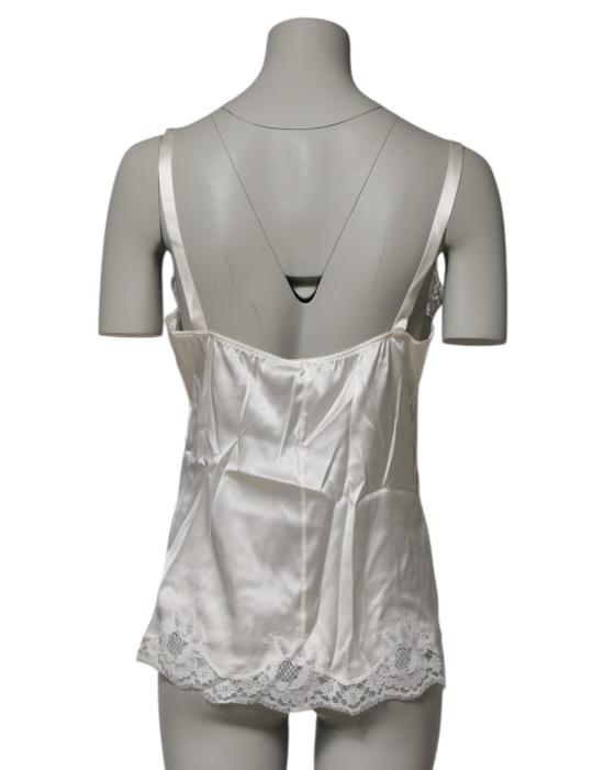  돌체앤가바나 민소매 티셔츠 BIK1463 WHITE - DOLCE & GABBANA