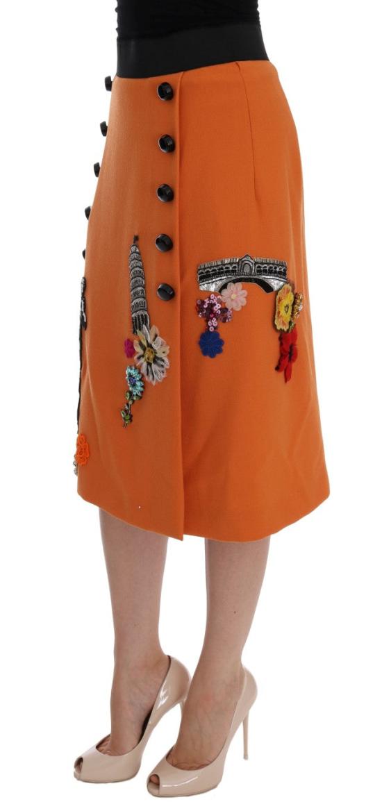  돌체앤가바나 스커트 SKI1009 ORANGE - DOLCE & GABBANA
