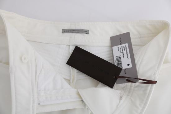  에르마노 설비노 스트레이트 팬츠 SIG30306 WHITE - ERMANNO SCERVINO