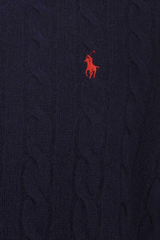  폴로 랄프로렌 케이블 니트 스웨터 710876762 002 NAVY - POLO RALPH LAUREN