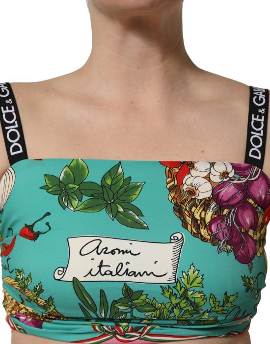  돌체앤가바나 민소매 티셔츠 TSH92131 TURQUOISE - DOLCE & GABBANA