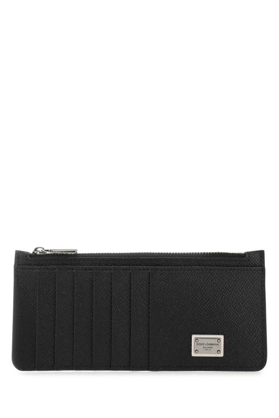 26FW 돌체앤가바나 Calfskin vertical 카드홀더 BP2172AG219 80999 BLACK