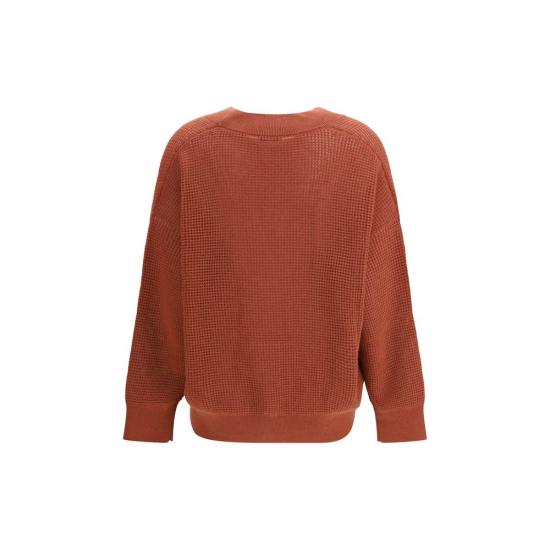 26SS 브루넬로 쿠치넬리 가디건 BRM12205106CPD81BB ORANGE - BRUNELLO CUCINELLI