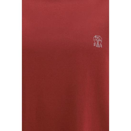 26FW 브루넬로 쿠치넬리 탑 BRM0B138440CGL17BB RED - BRUNELLO CUCINELLI