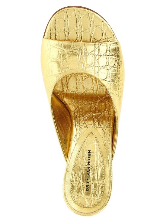 26SS 드리스 반 노튼 스니커즈 DR328610BM GOLD - DRIES VAN NOTEN