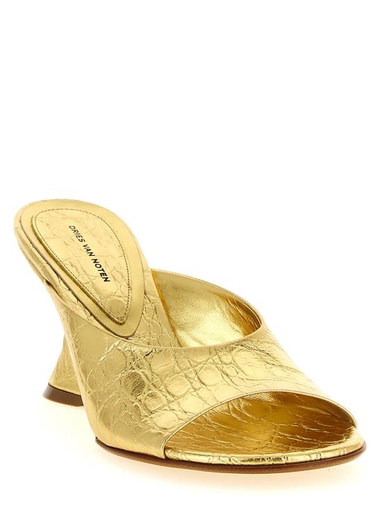 26SS 드리스 반 노튼 스니커즈 DR328610BM GOLD - DRIES VAN NOTEN