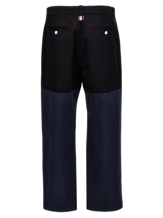  톰브라운 스트레이트 팬츠 TH283257BM NAVY - THOM BROWNE