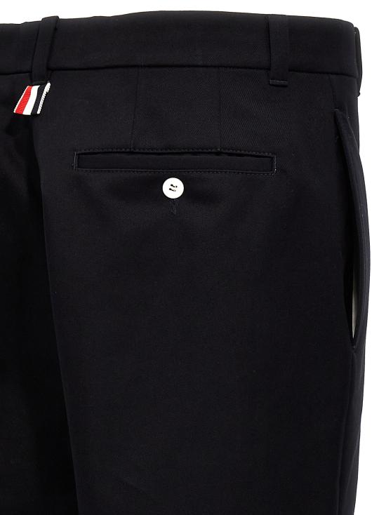  톰브라운 스트레이트 팬츠 TH283257BM NAVY - THOM BROWNE