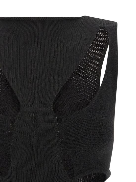 25FW 릭 오웬스 민소매 티셔츠 RI322609BM BLACK - RICK OWENS
