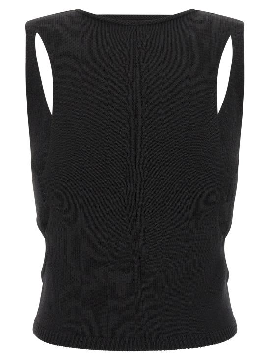 25FW 릭 오웬스 민소매 티셔츠 RI322609BM BLACK - RICK OWENS