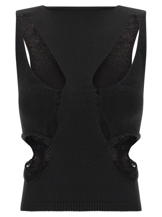 25FW 릭 오웬스 민소매 티셔츠 RI322609BM BLACK