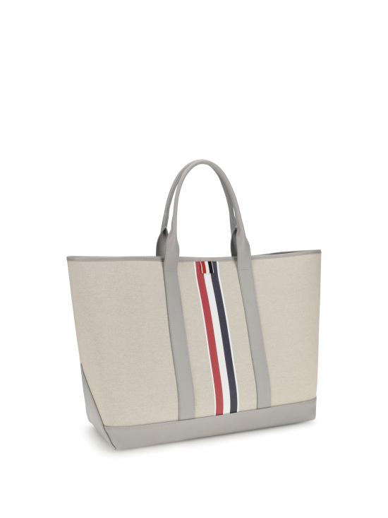 26SS 톰브라운 토트백 UAG261AF0492 055 BEIGE - THOM BROWNE