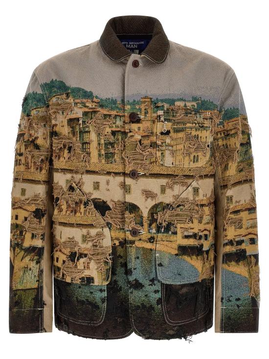 26SS 와타나베 준야 자켓 JU335112BM MULTICOLOR
