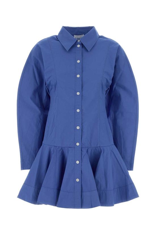 26FW 가니 원피스 A1030645 591 BLUE