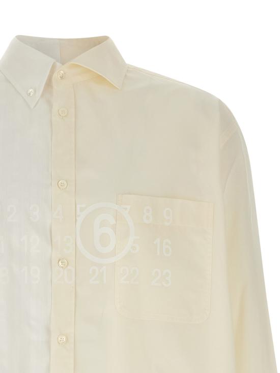 26SS MM6 메종마르지엘라 셔츠 MM327427BM BEIGE - MM6 MAISON MARGIELA