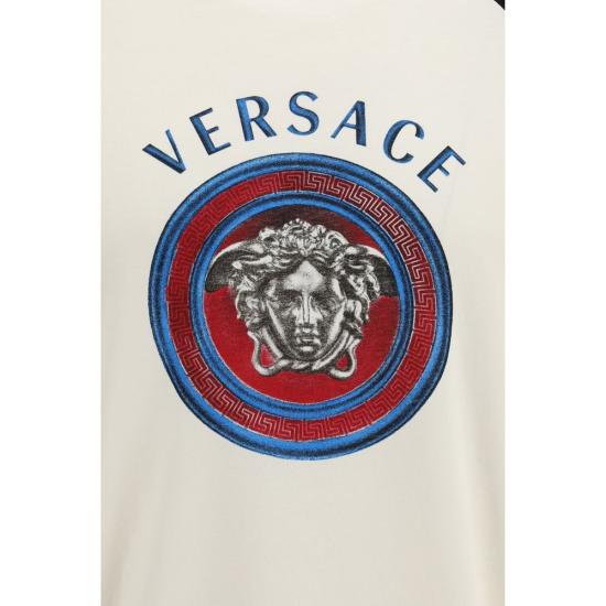 26FW 베르사체 탑 VE10255991A185022W0K0BB WHITE - VERSACE
