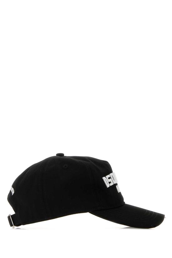 26FW 디스퀘어드2 볼캡 BCM093205C00001 M063 BLACK - DSQUARED2