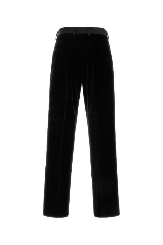 26SS 펜디 벨벳 팬츠 FB1089AVY1 F0QA1 BLACK - FENDI