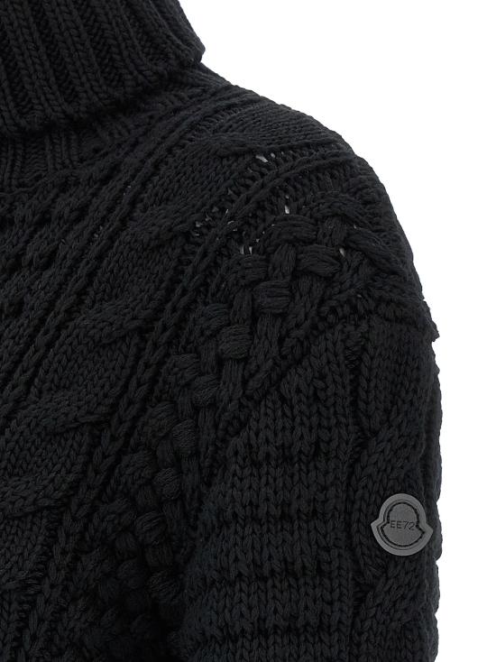 25FW 몽클레어 스웨터 MO320868BM BLACK - MONCLER