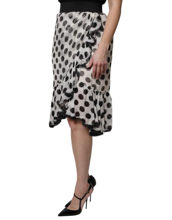  돌체앤가바나 스커트 SKI2081 BLACK WHITE - DOLCE & GABBANA