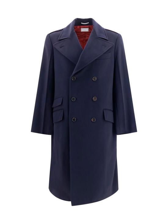 26FW 브루넬로 쿠치넬리 코트 MV4679141 CJC20 NAVY