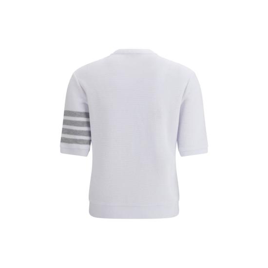 26SS 톰브라운 폴로 티셔츠 THFJS222AJ0248100BB WHITE - THOM BROWNE