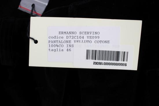  에르마노 설비노 스트레이트 팬츠 SIG30393 BLACK - ERMANNO SCERVINO