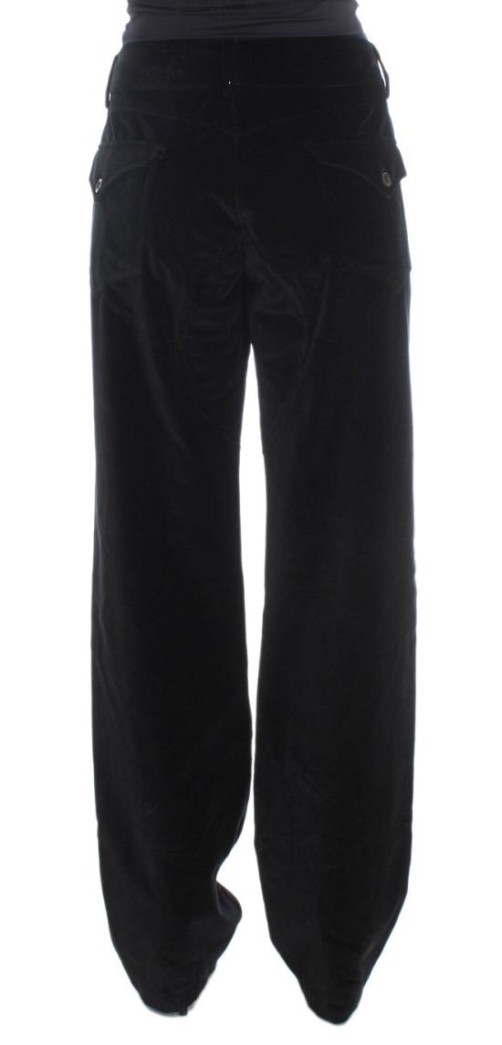  에르마노 설비노 스트레이트 팬츠 SIG30393 BLACK - ERMANNO SCERVINO