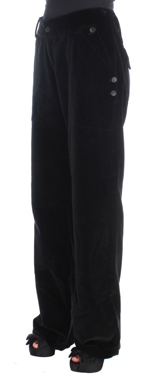  에르마노 설비노 스트레이트 팬츠 SIG30393 BLACK - ERMANNO SCERVINO