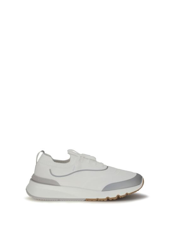 26SS 브루넬로 쿠치넬리 스니커즈 MZUAUFO340 CBM68 WHITE