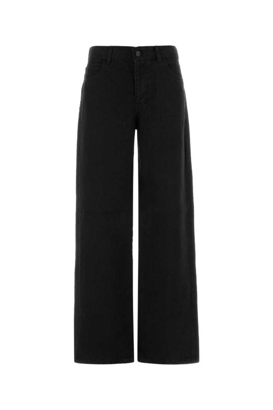 26SS 더로우 데님 팬츠 6525W3654 BLK BLACK