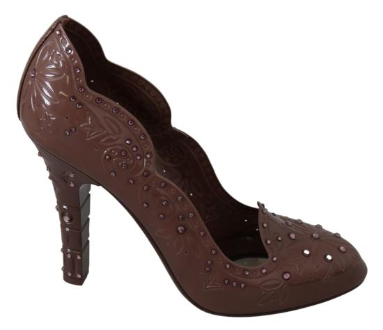  돌체앤가바나 힐/펌프스 LA7285 BROWN - DOLCE & GABBANA