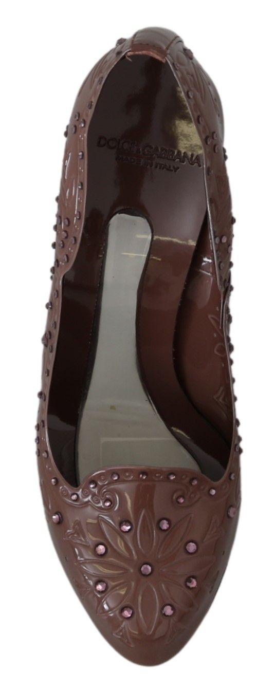  돌체앤가바나 힐/펌프스 LA7285 BROWN - DOLCE & GABBANA