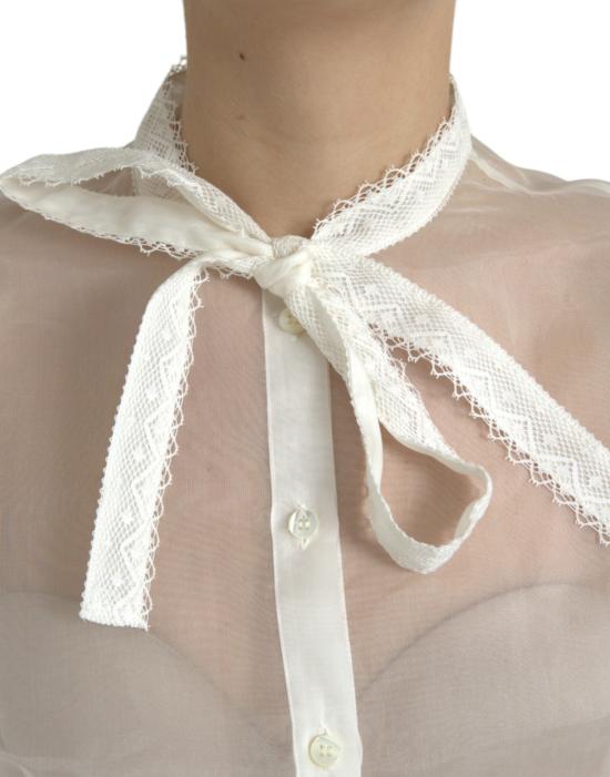  돌체앤가바나 블라우스 TSH84781 WHITE - DOLCE & GABBANA