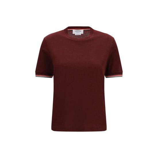 26FW 톰브라운 폴로 티셔츠 THFJS232AJ0301615BB BURGUNDY